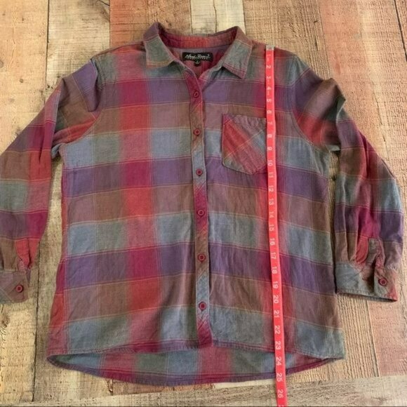 Plaid Button Down Shirt - Multicolor - Picture 5 of 5